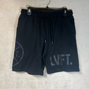 LVFT Sweat Shorts 8.5” Mens Medium Black